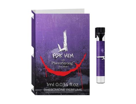 TESTER J for Him with PheroStrong for Men 1ml