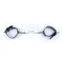 Fetish B - Series Handcuffs with cristals 3 cm Silver - 8