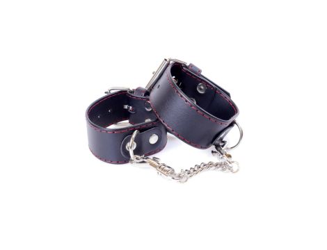 Fetish B - Series Handcuffs 3 cm Red Lline