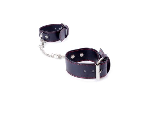 Fetish B - Series Handcuffs 3 cm Red Lline - 5