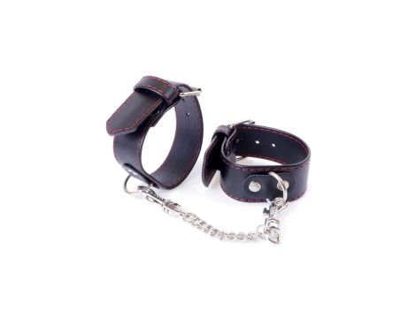 Fetish B - Series Handcuffs 3 cm Red Lline - 6