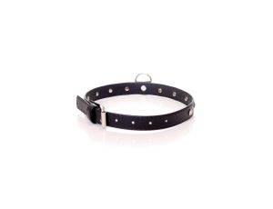 Fetish B - Series - Collar 2 cm silver crystal - image 2