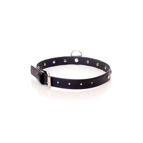 Fetish B - Series - Collar 2 cm silver crystal - 2