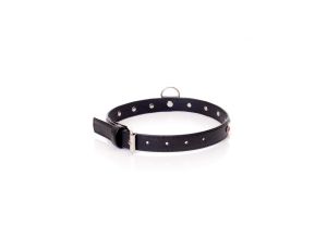 Fetish B - Series Collar - 2 cm pink crystal - image 2