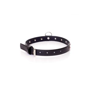 Fetish B - Series Collar - 2 cm pink crystal - image 2