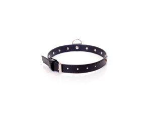 Fetish B - Series Collar - 2 cm. red crystal - image 2