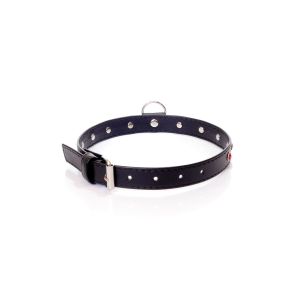 Fetish B - Series Collar - 2 cm. red crystal - image 2