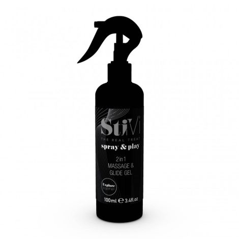 StiVi Spray&Play-Massage &Glide Gel 2in1 100ml - 2