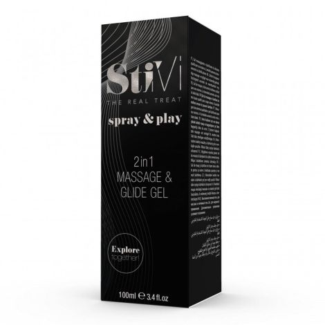 StiVi Spray&Play-Massage &Glide Gel 2in1 100ml - 3