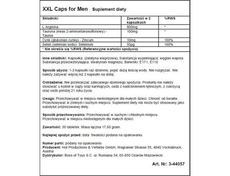 Supl.diety-XXL Caps for Men - 2