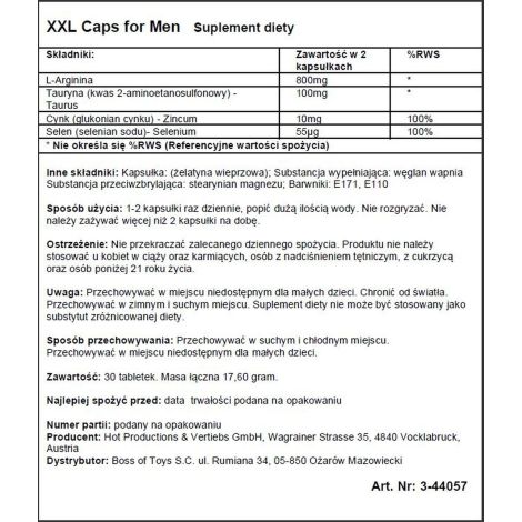 Supl.diety-XXL Caps for Men - 2