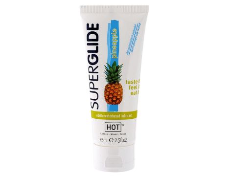 Żel-HOT Superglide PINEAPPLE- 75ml  edible lubricant waterbased