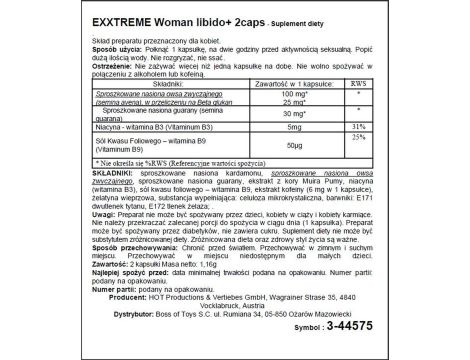 Supl.diety-eXXtreme Libido caps woman 1x2 Stk. - 2