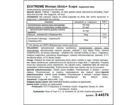 Supl.diety-eXXtreme Libido caps woman 1x5 Stk. - 2