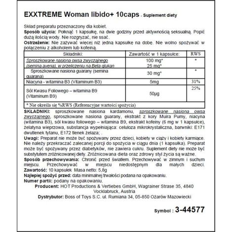 Supl.diety-eXXtreme Libido caps woman 1x10 Stk. - 2