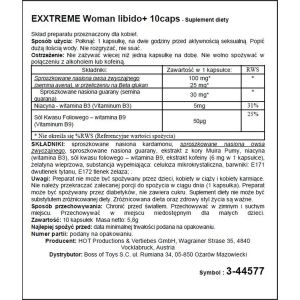 Supl.diety-eXXtreme Libido caps woman 1x10 Stk. - image 2