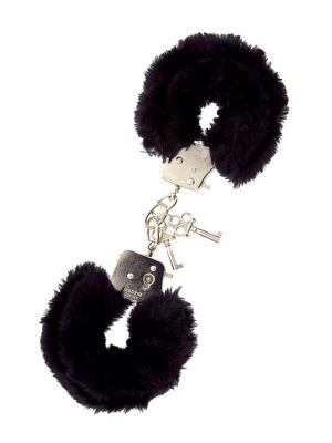 DREAM TOYS HANDCUFFS WITH PLUSH BLACK - image 2