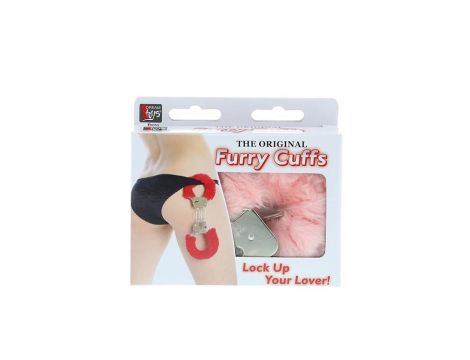 DREAM TOYS HANDCUFFS WITH PLUSH PINK