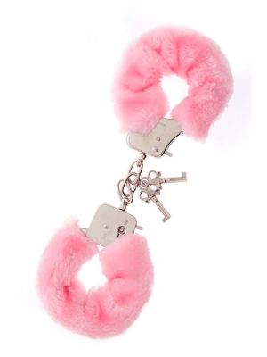 DREAM TOYS HANDCUFFS WITH PLUSH PINK - image 2