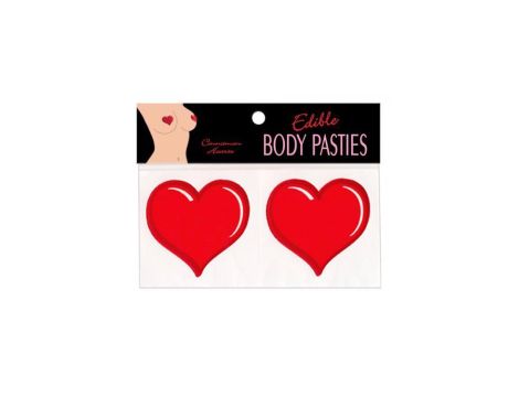 EDIBLE BODY PASTIES HEARTS