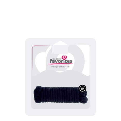 ALL TIME FAVORITES LOVE ROPE - 5M BLACK