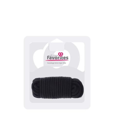 ALL TIME FAVORITES LOVE ROPE 10M BLACK