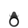 ALL TIME FAVORITES SILICONE STIMU-RING BLACK - 3