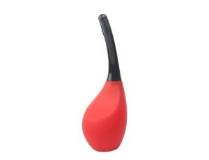 MENZSTUFF 9 HOLE ANAL DOUCHE RED/BLACK - image 2