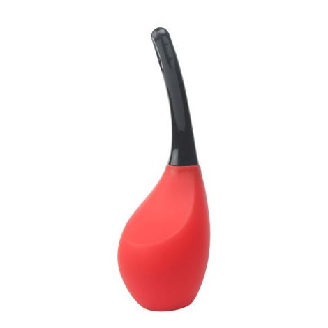 MENZSTUFF 9 HOLE ANAL DOUCHE RED/BLACK - 2