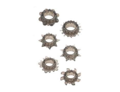 MENZSTUFF 6PC STRETCHEABLE RING SET - 2