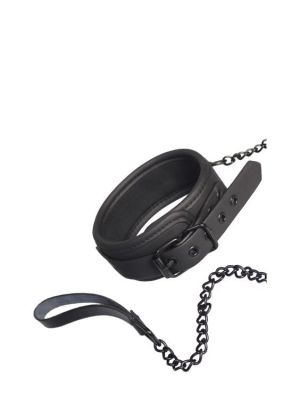 BLAZE COLLAR AND LEASH BLACK - image 2