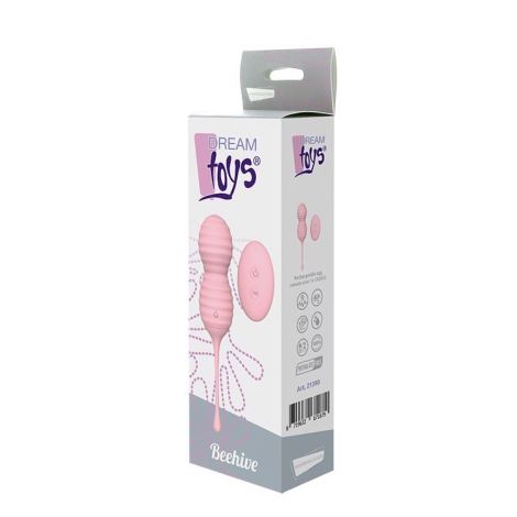 PLEASURE BALLS&EGGS BEEHIVE PINK