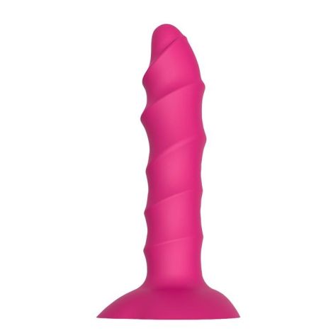 CHEEKY LOVE TWISTED PLUG WITH SUCTION CU - 2