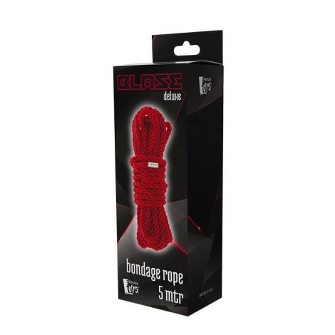 BLAZE DELUXE BONDAGE ROPE 5M RED