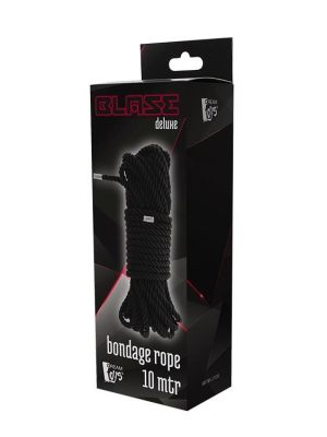 BLAZE DELUXE BONDAGE ROPE 10M BLACK