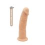 REAL LOVE DILDO 7.5INCH FLESH - 3