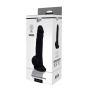 REAL LOVE DILDO 9.5INCH BLACK - 2