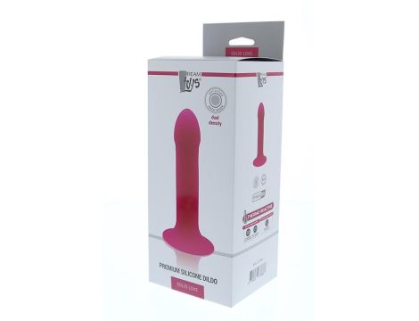 SOLID LOVE PREMIUM DILDO 7INCH PINK