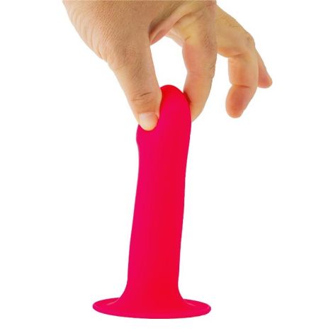 SOLID LOVE PREMIUM DILDO 7INCH PINK - 4