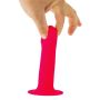 SOLID LOVE PREMIUM DILDO 7INCH PINK - 5