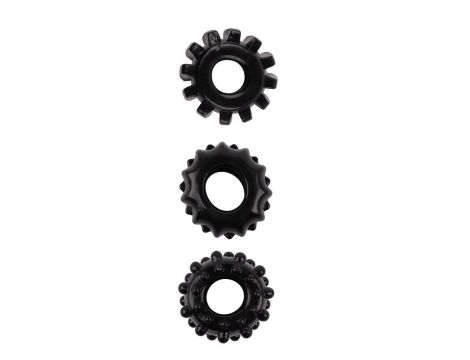 ALL TIME FAVORITES SET OF 3 COCKRINGS BLACK - 2