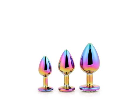 GLEAMING LOVE MULTICOLOUR PLUG SET - 3