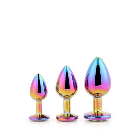 GLEAMING LOVE MULTICOLOUR PLUG SET - 3