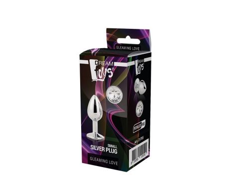 GLEAMING LOVE SILVER PLUG SMALL