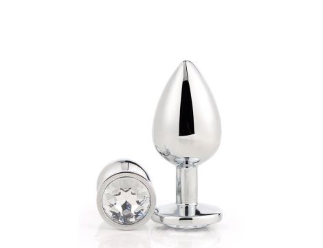 GLEAMING LOVE SILVER PLUG LARGE - 3