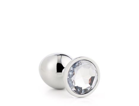 GLEAMING LOVE SILVER PLUG LARGE - 5