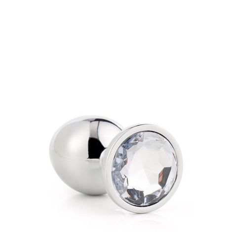 GLEAMING LOVE SILVER PLUG LARGE - 5