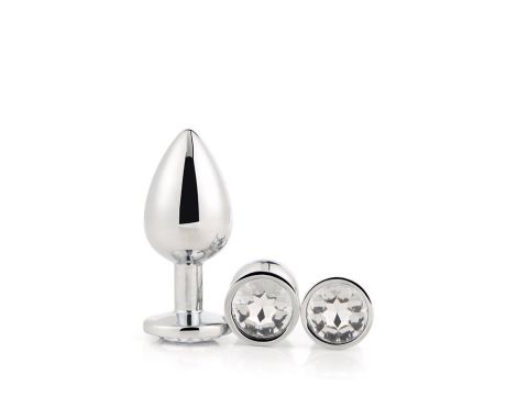 GLEAMING LOVE SILVER PLUG SET - 2