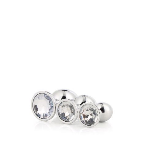 GLEAMING LOVE SILVER PLUG SET - 4