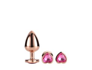 GLEAMING LOVE ROSE GOLD PLUG SET - image 2